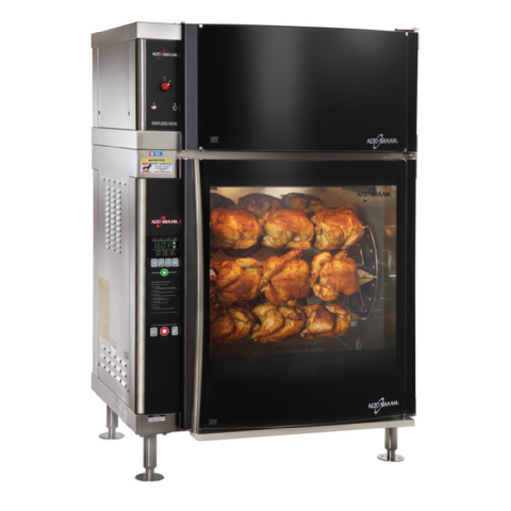 Alto Shaam AR-7EVH-DBLPANE Rotisserie Oven With Ventless Hood