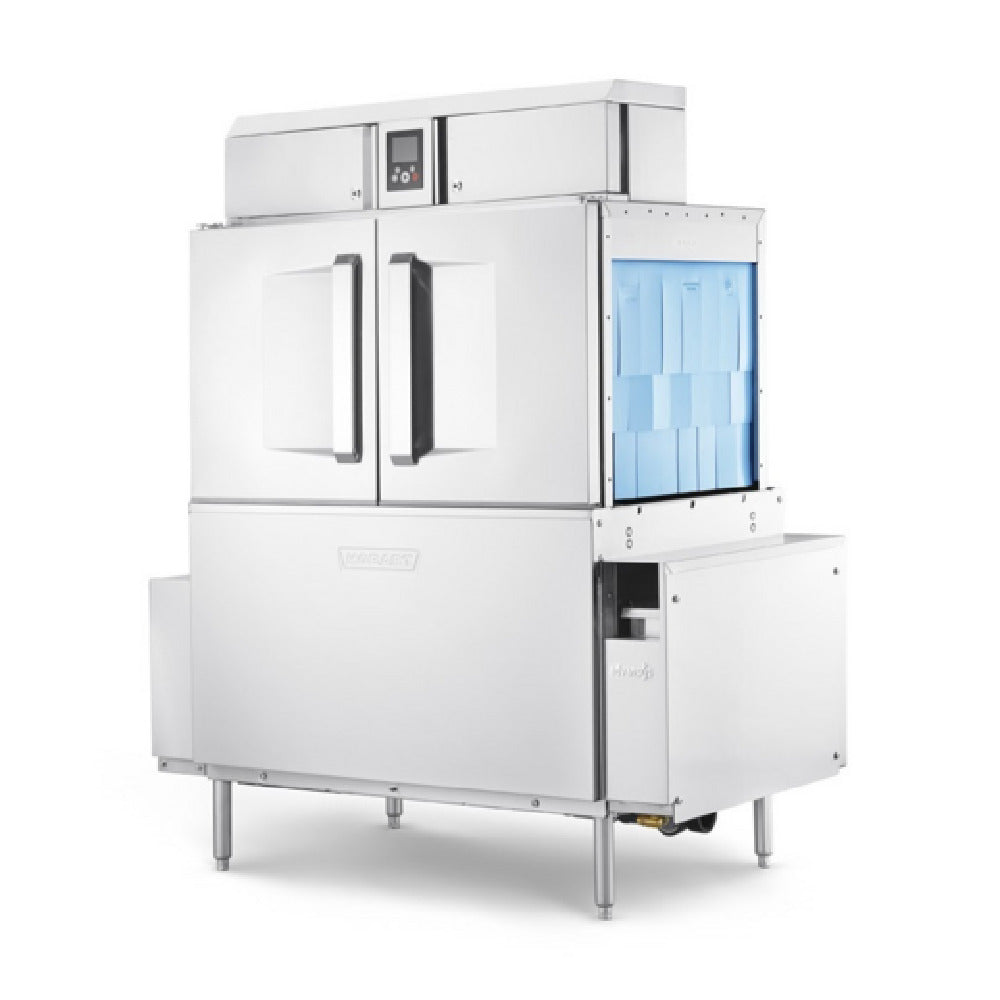 Hobart CL44-ADV+BUILDUP Conveyor Dishwasher Single Tank Automatic Soil