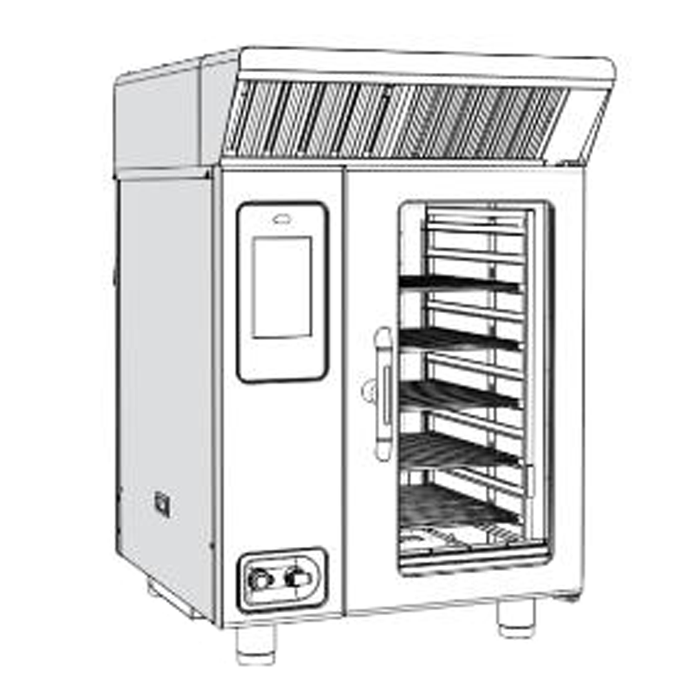 Alto Shaam 10-10EVH Ventech Type 1 Hood With Condensation For 10-10E