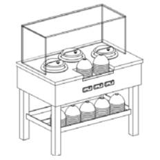 Custom SI-JD-SOUP PROGRAM SOUP CART