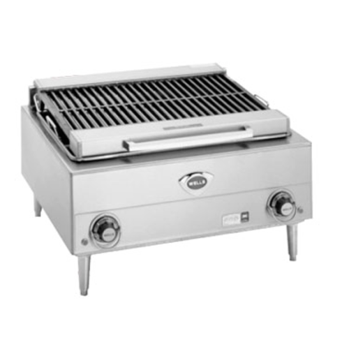 Wells (Middleby) B-40 Charbroiler, Electric, Countertop