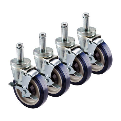 Krowne 30-151S Krowne Silver Series Universal Wire Shelving Caster Swivel With