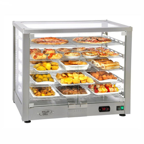Equipex WD780S-3 Roller Grill Warming Display 3-tier Accommodates (3) Full Size Sheet Pans (by Others)