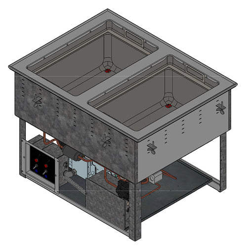 Vollrath FC-6HC-02120 Hot/Cold Well Drop-In Top